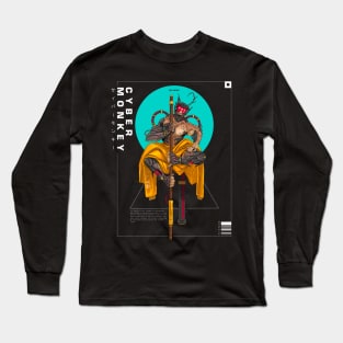 Cyber Monkey BLK Long Sleeve T-Shirt